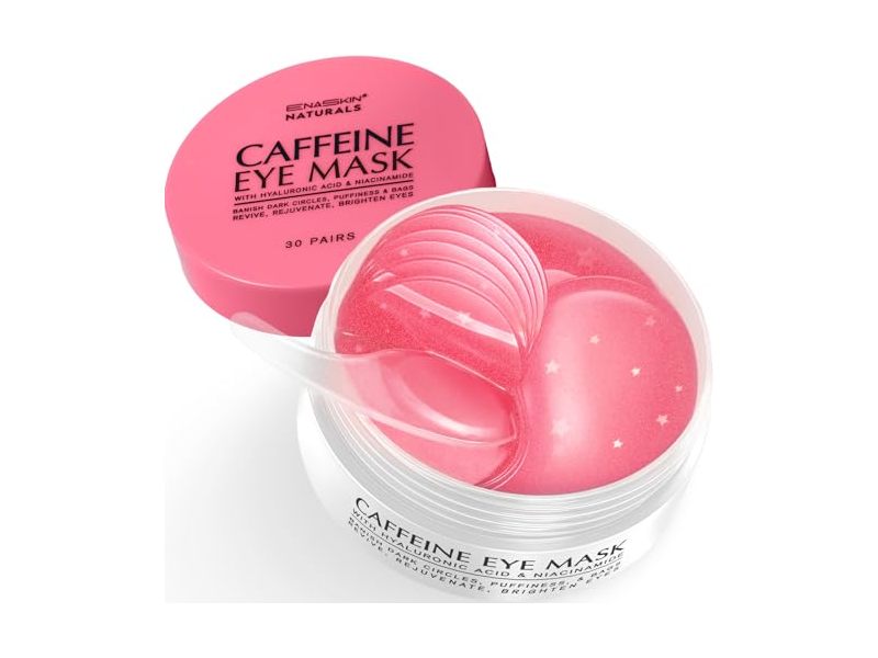 Enaskin Naturals Caffeine Eye Mask, 30 Pairs