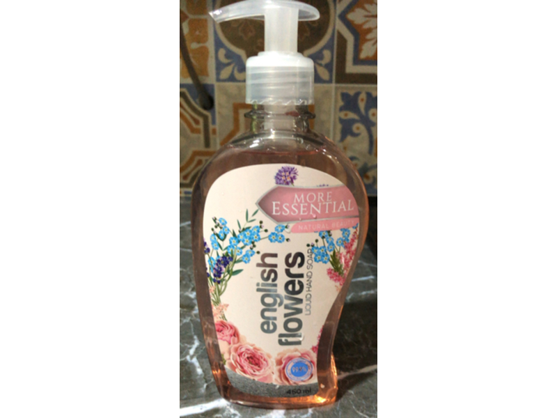 English Flowers Liquid Hand Soap, 450 mL