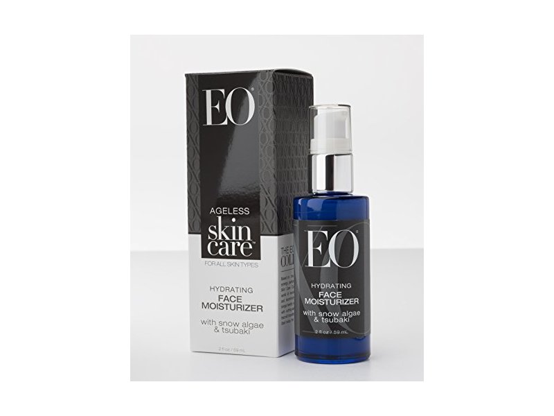 EO Ageless Skin Care Hydrating Face Moisturizer with Snow Algae and Tsubaki, 2 oz