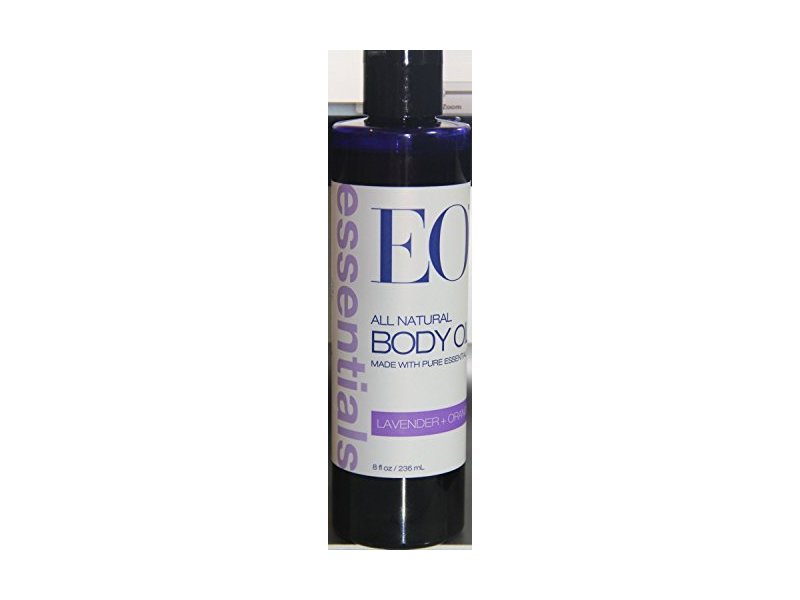 Eo Essentials Botanical Body Oil, Lavender + Orange, 8 fl oz/236 mL