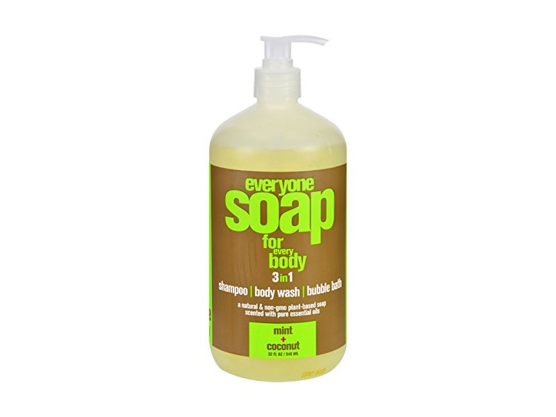 EO Products Hand Soap, Mint and Coconut, 32 oz