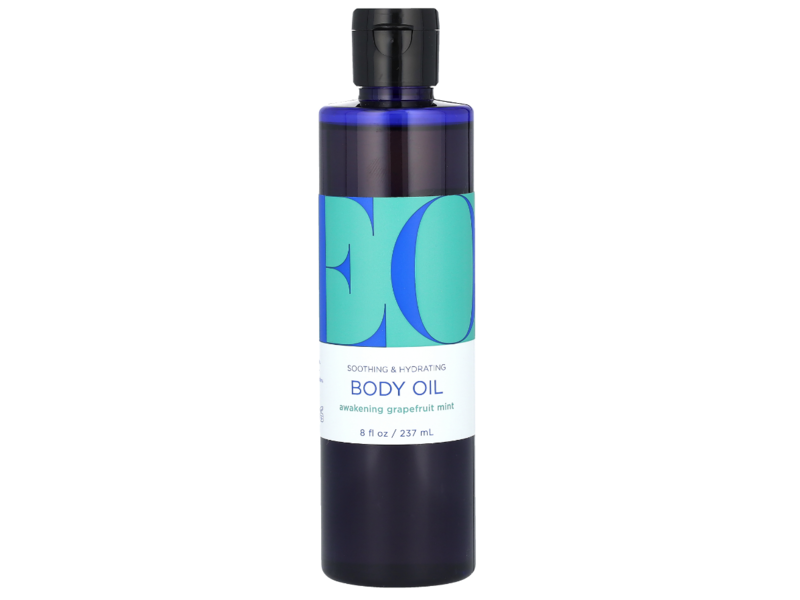 EO Products Soothing & Hydrating Body Oil, Awakening Grapefruit Mint, 8 fl oz/237 mL