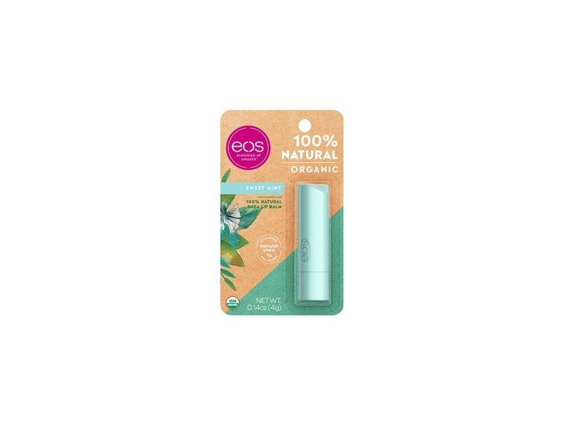 eos 100% Natural & Organic Lip Balm Stick, Sweet Mint