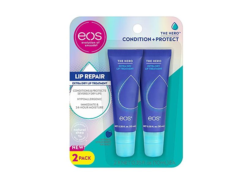 eos The Hero Extra Dry Lip Treatment, 2 Pack