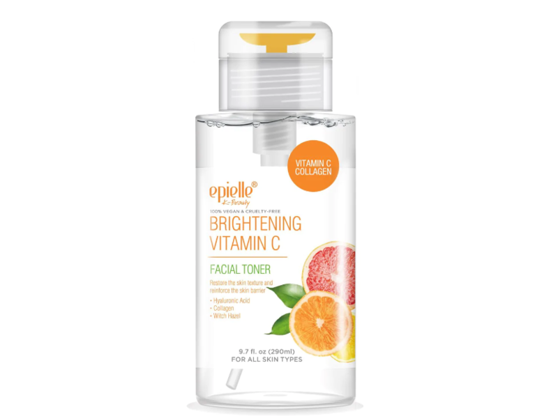 Epielle Brightening Vitamin C Facial Toner, Vitamin C Collagen, 9.7 fl oz/290 mL