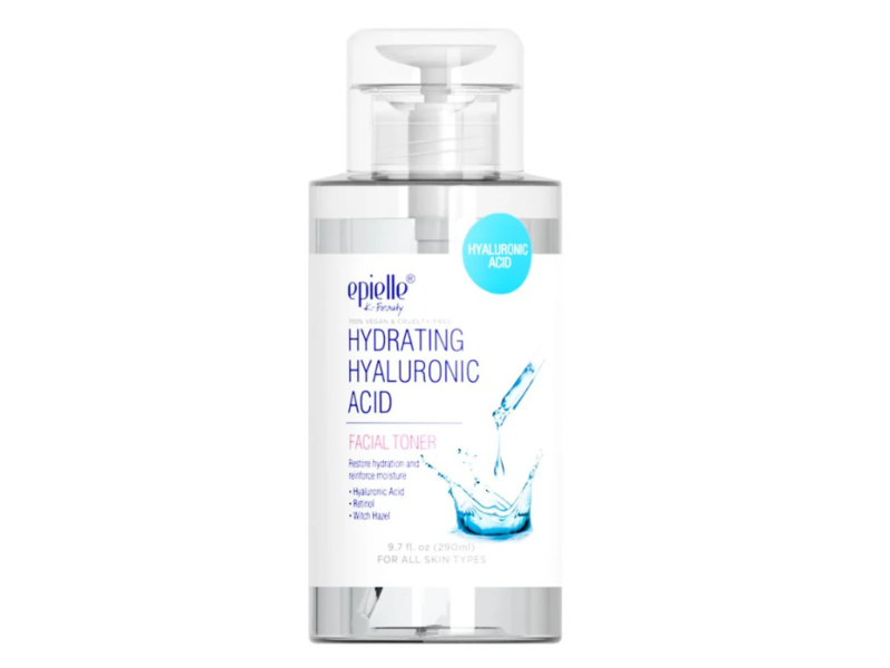 Epielle Hydrating Hyaluronic Acid Facial Toner, 9.7 fl oz/290 mL