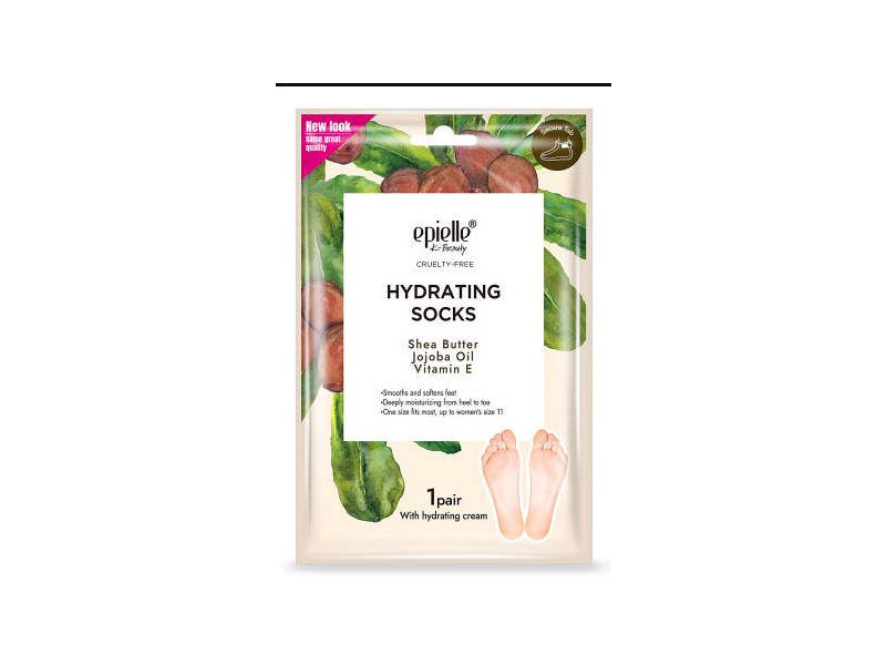 Epielle Hydrating Socks, 1 Pair