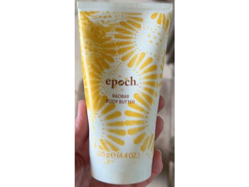 Epoch Baobab Body Butter, 4.4 oz/125 g