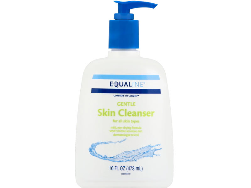 Equaline Gentle Skin Cleanser, All Skin Types, 16 fl oz/473 mL