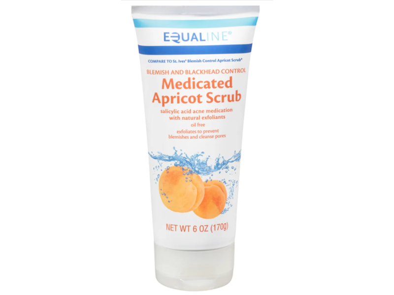 Equaline Medicated Apricot Scrub, 6 oz/170 g