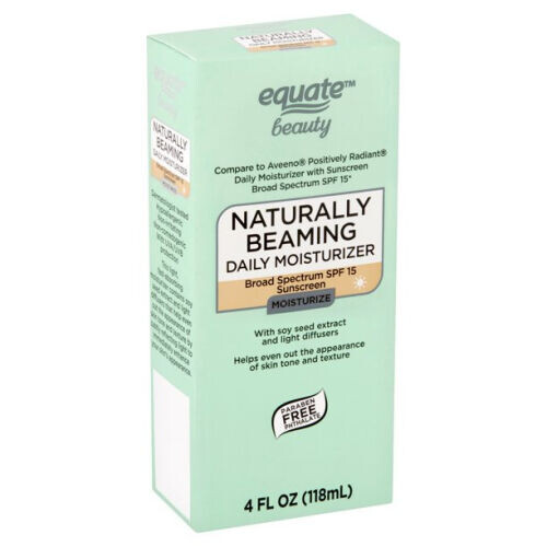 Beauty Naturally Beaming Broad Spectrum Daily Moisturizer Sunscreen, SPF 15