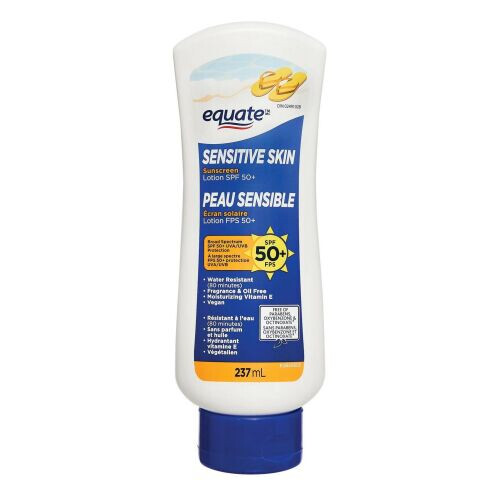 Sensitive Skin Sunscreen Lotion SPF 50+
