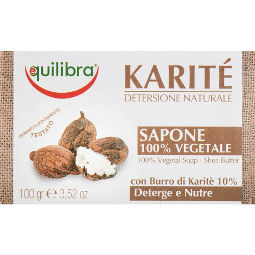 Sapone 100% Vegetale Con Burro Di Karitè 10%