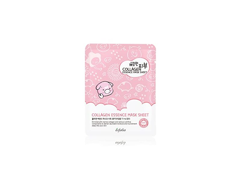 Esfolio Collagen Essence Mask Sheet, 0.85 fl oz/25 mL
