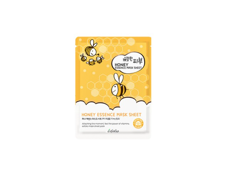 Esfolio Honey Essence Mask Sheet, 25 mL, Pack Of 10
