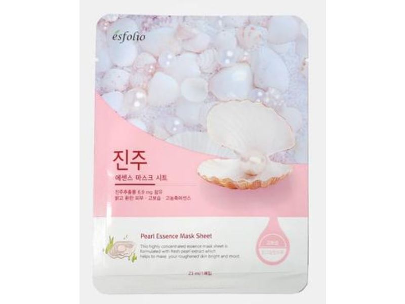 Esfolio Pearl Essence Mask Sheet, 0.77 fl oz