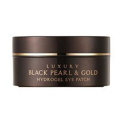 Re:Ofe Luxury Black Pearl & Gold Hydrogel Eye Patch