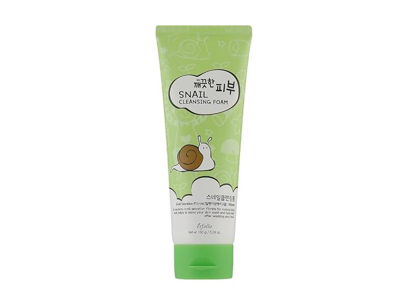 Esfolio Snail Cleansing Foam, 5.29 oz/150 g
