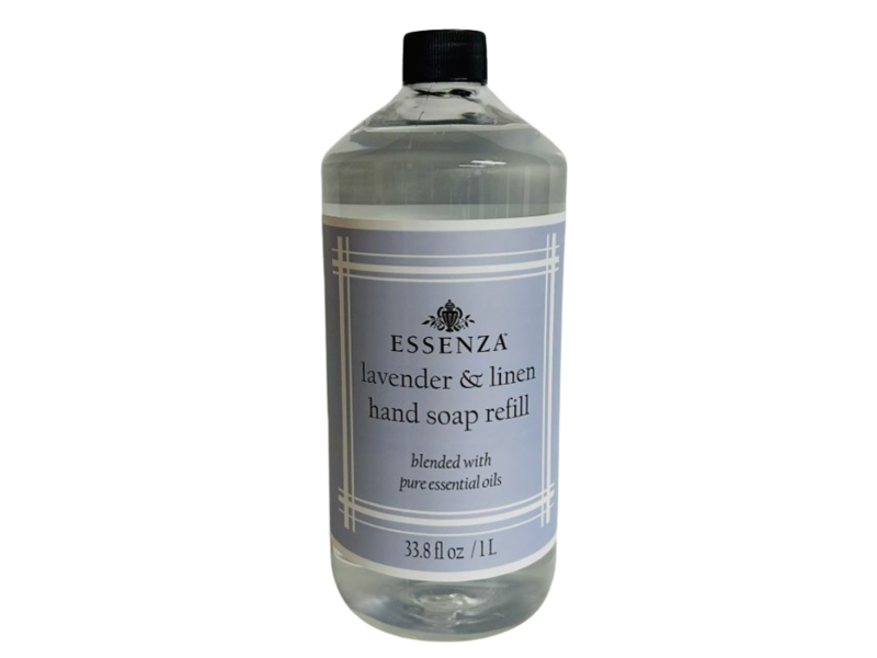 Essenza Hand Soap, Lavender & Linen, 33.8 fl oz/1 L
