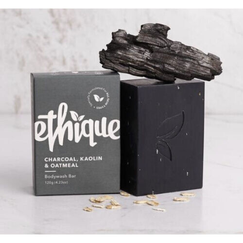 Charcoal, Kaolin & Oatmeal Solid Body Wash