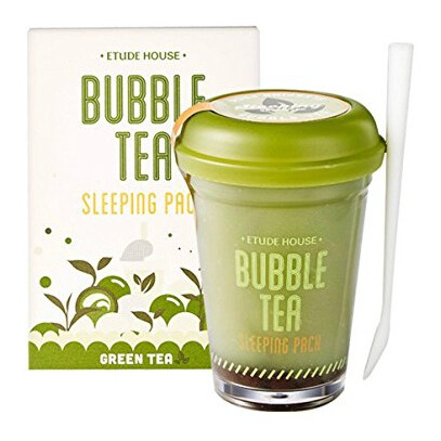 Bubble Tea Sleeping Pack - Green Tea