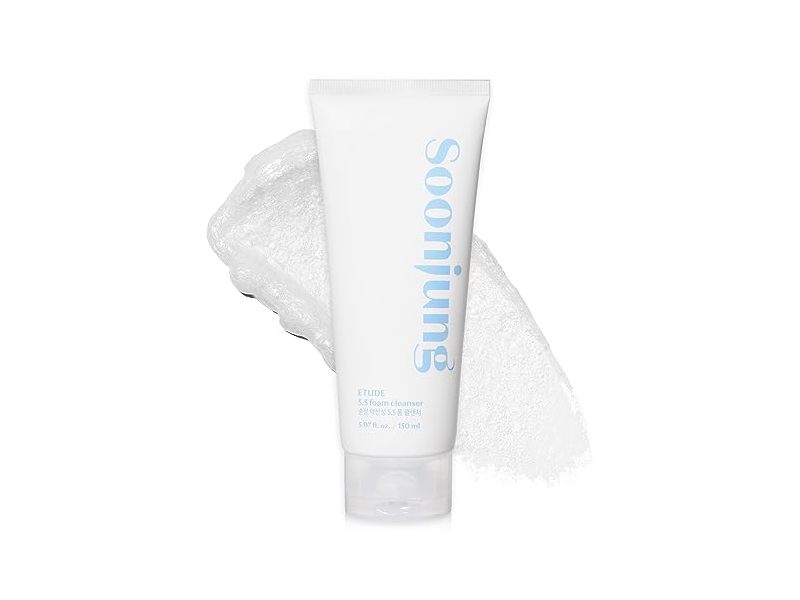 Etude Soonjung 5.5 Foam Cleanser, 5.07 fl oz/150 mL