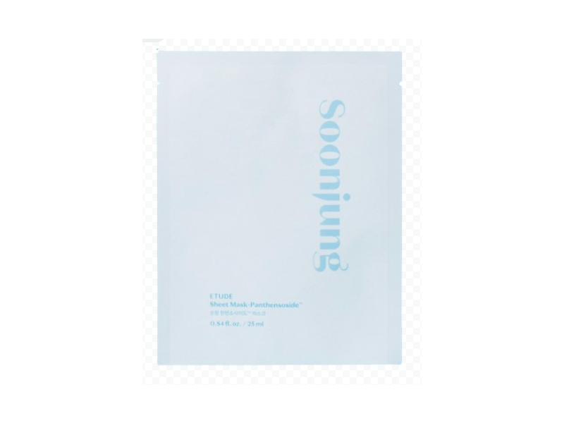 Etude Soonjung Sheet Mask, Panthensoside, 0.84 fl oz/25 mL