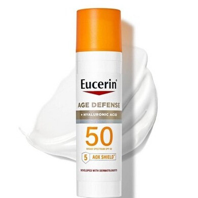 Age Defense Face Sunscreen Lotion - SPF 50