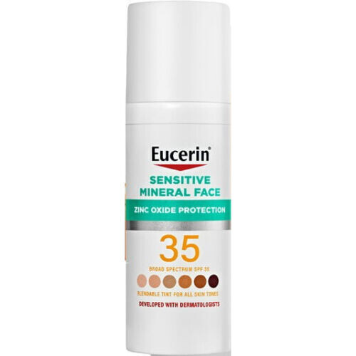 Sensitive Tinted Mineral Face Sunscreen - SPF 35