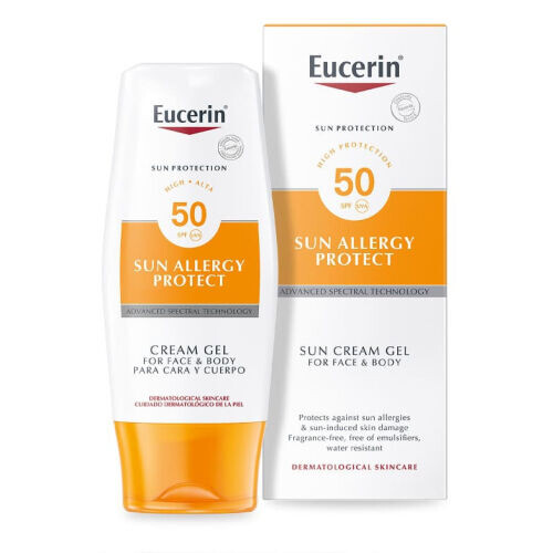 Sun Allergy Protect Sun Cream Gel For Face And Body SPF 50