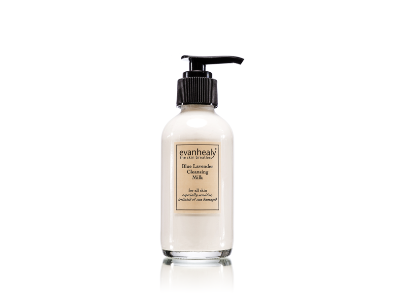 evanhealy Blue Lavender Cleansing Milk, 4 fl oz