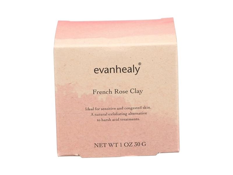 EVANHEALY French Rose Clay Mask, 1 OZ