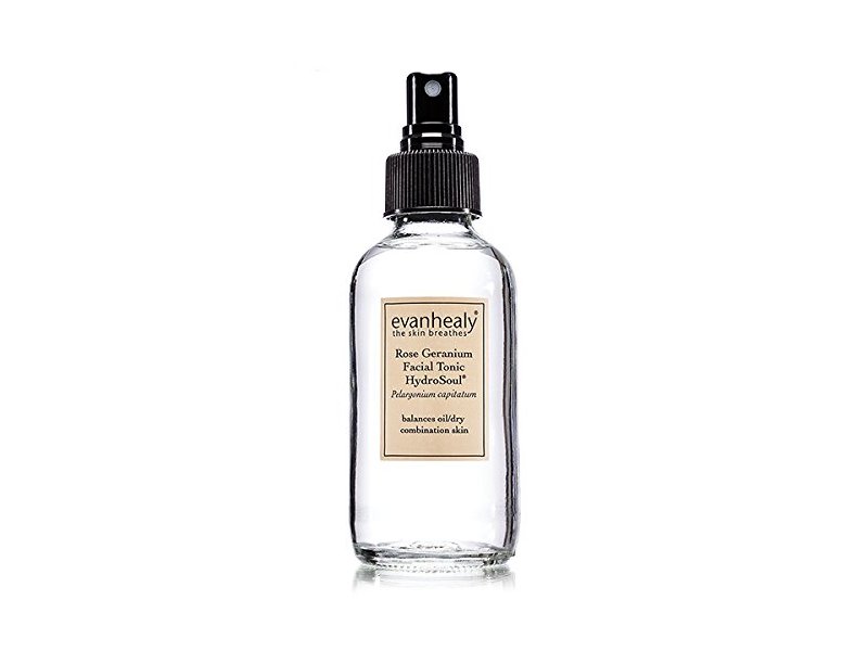 Evanhealy Rose Geranium Facial Tonic, 4 Ounce