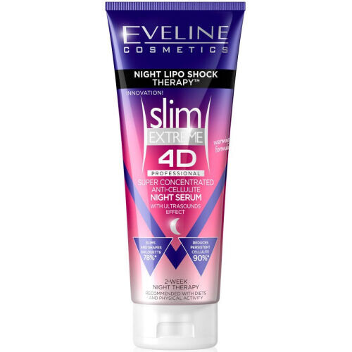 Slim Extreme 4D Super Concentrated Cellulite Cream With Night Lipo Shock Therapy