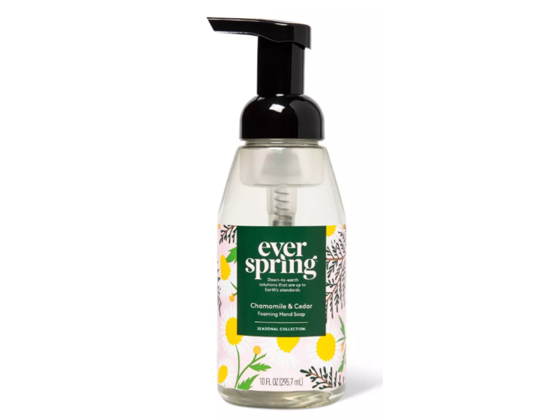 Ever Spring Foaming Hand Soap, Chamomile & Cedar, 10 fl oz/295.7 mL