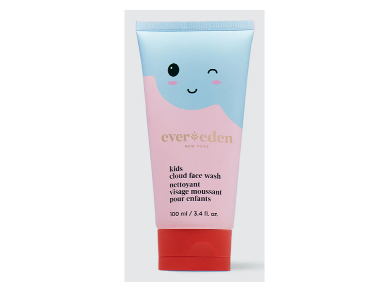 Evereden Kids Cloud Face Wash, 3.4 fl oz/100mL