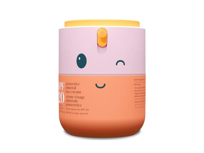 Evereden Kids Protective Mineral Face Cream, SPF 20, 1.7 fl oz/50 mL