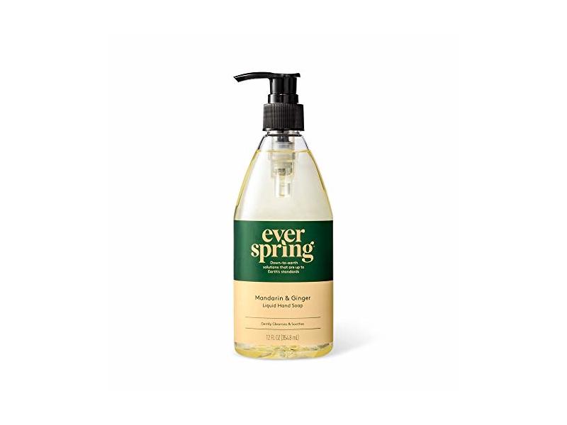 Everspring Mandarin & Ginger Liquid Hand Soap, 12 fl oz