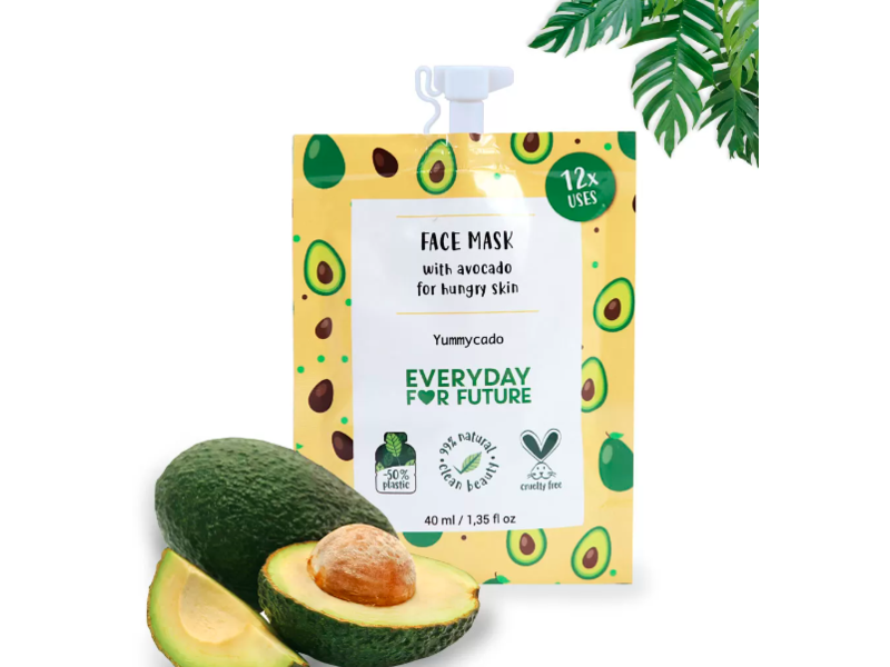 Everyday For Future Yummycado Avocado Face Mask, 1.35 fl oz/40 mL