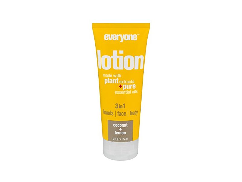 Everyone 3-in-1 Lotion, Coconut & Lemon, 6 oz Each (Pack of 3)
