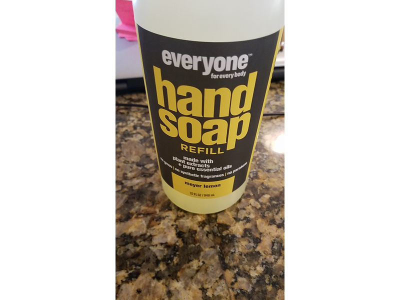 Everyone for Everybody Hand Soap Refill, Meyer Lemon, 32 fl oz