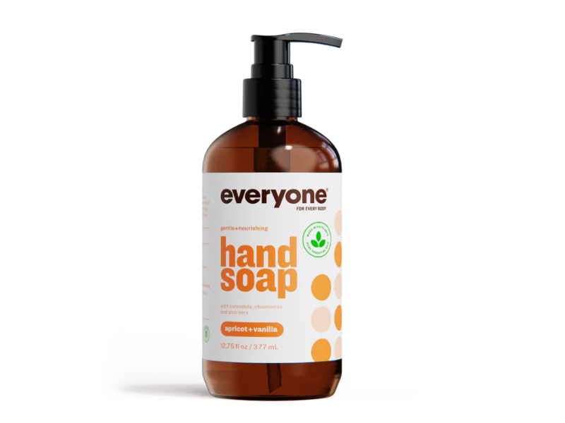 Everyone Hand Soap, Apricot + Vanilla, 12.75 fl oz/377 mL