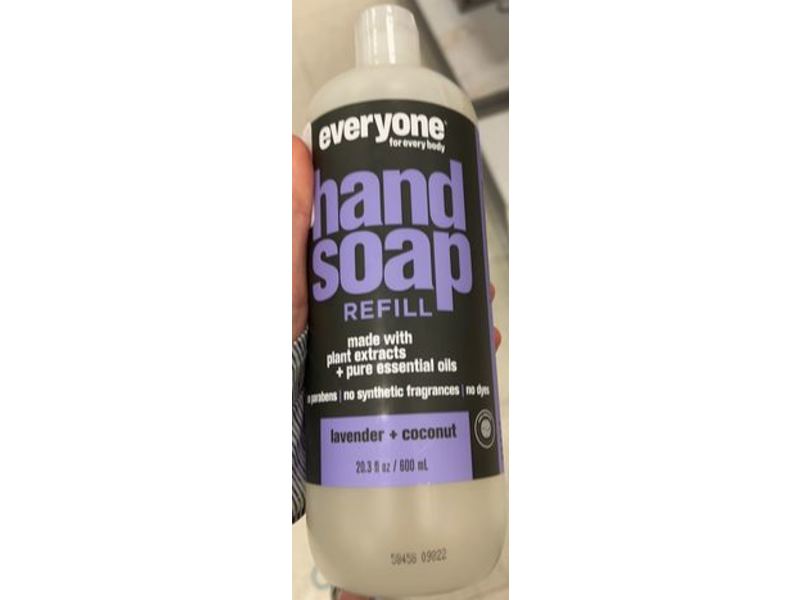 Everyone Hand Soap Refill, Lavender + Coconut, 20.3 fl oz/600 mL