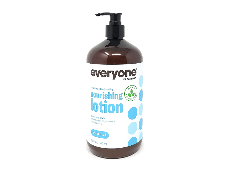 Everyone Hydrating + Long-lasting Nourishing Lotion, Unscented, 32 fl oz/946 mL
