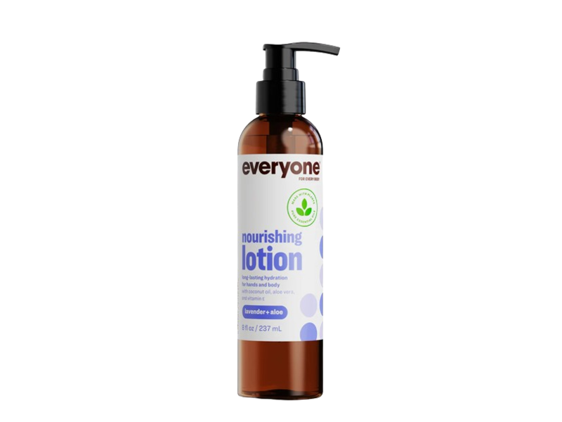 Everyone Nourishing Lotion, Lavender + Aloe, 8 fl oz/237 mL