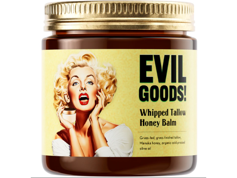 Evil Goods Whipped Tallow Honey Balm, 180 g