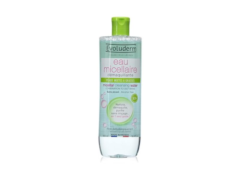 Evoluderm Purifying Micellar Water, 16.9 fl oz/500 mL