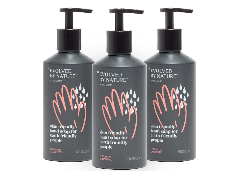 Evolved By Nature Hand Soap, 12 fl oz/355 mL, Pack Of3