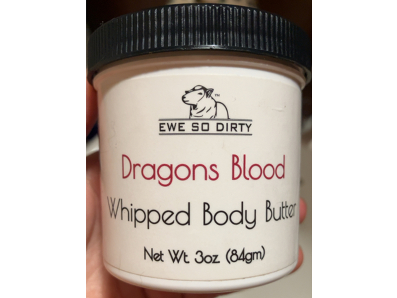 Ewe So Dirty Whipped Body Butter, Dragons Blood, 3 oz/84 g