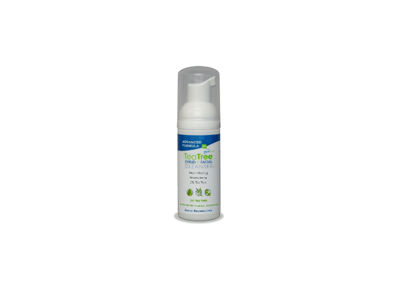 Eyeeco TeaTree Eyelid & Facial Cleanser, 1.7 oz/50 mL